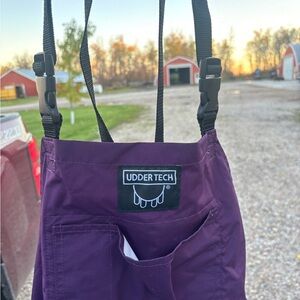 Udder Tech Bibs Waterproof Purple